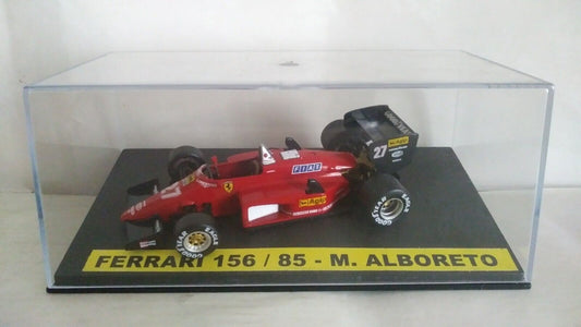 FERRARI 156/85 - 1985 MICHELE ALBORETO SCALA 1/43