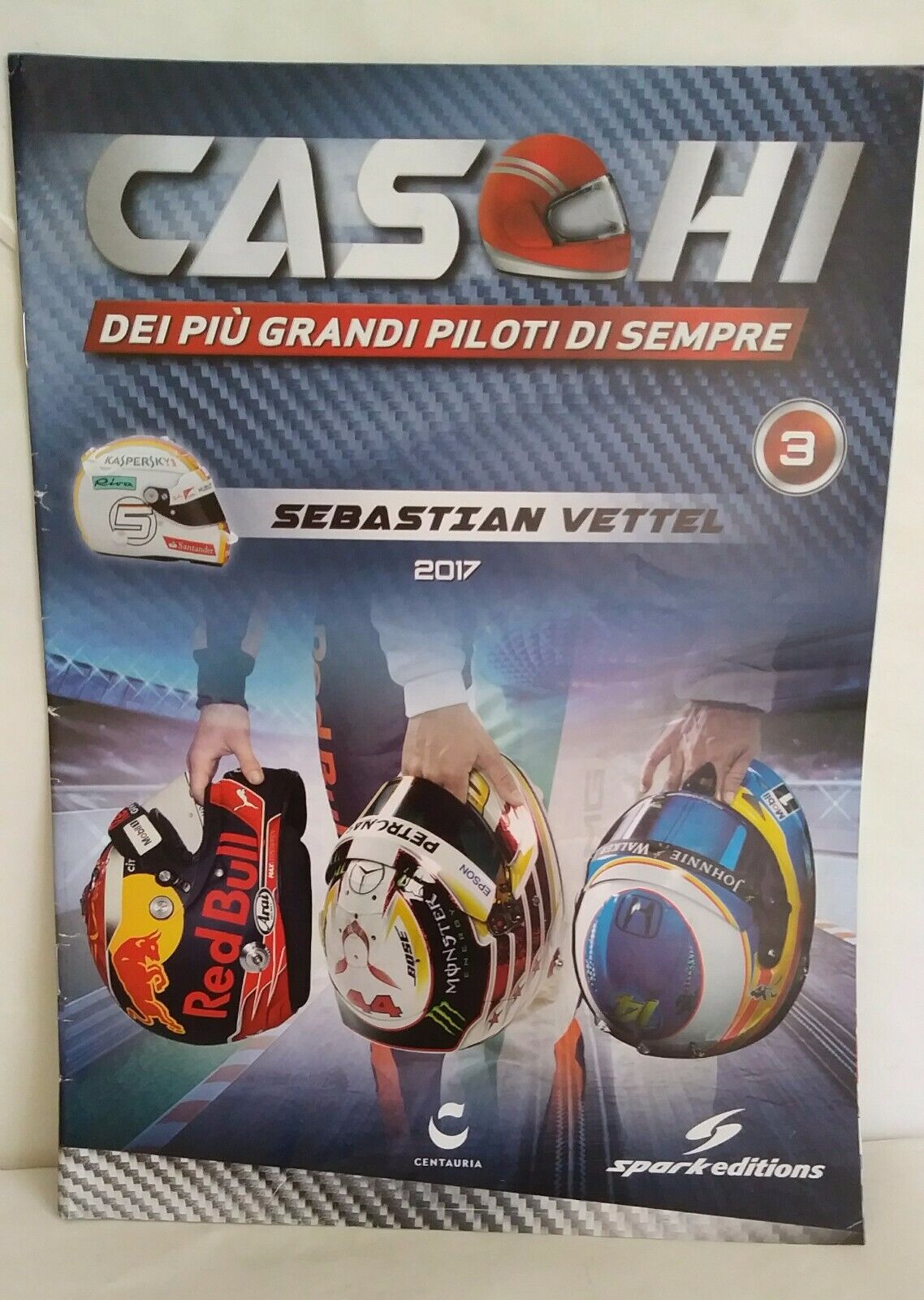 CASCHI F1 FASCICOLI SCEGLI DAL MENU A TENDINA