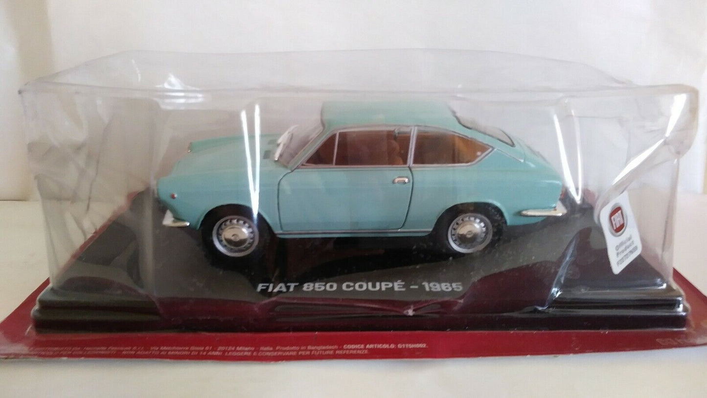 FIAT 850 COUPÉ - 1965 SCALA 1/24 (LEGGERE BENE)