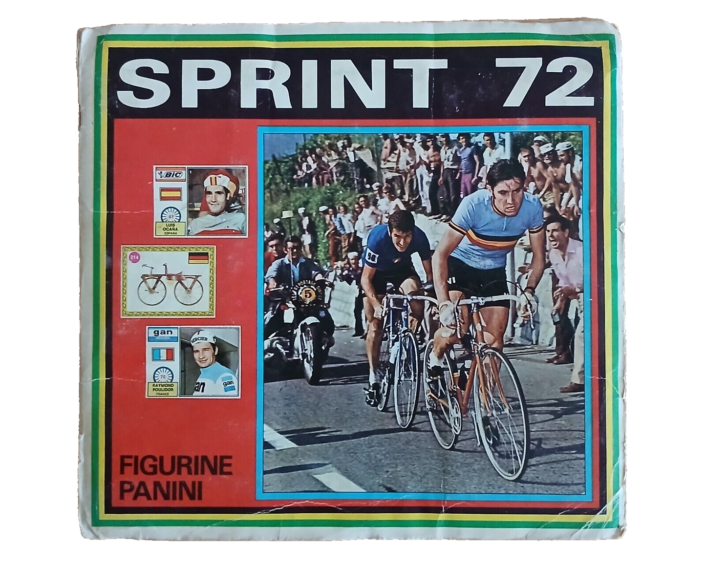 ALBUM PANINI SPRINT 72 COMPLETO/FULL