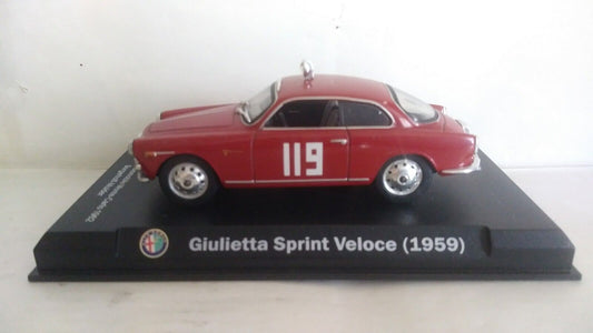 ALFA ROMEO GIULIETTA SPRINT VELOCE 1959 SCALA 1/43