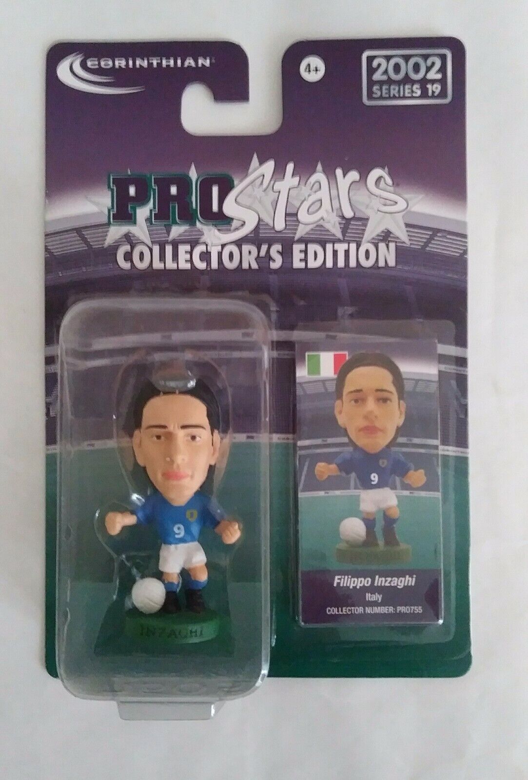 CORINTHIAN PROSTARS-SUPERSTARS SCEGLI LE ACTION FIGURES DAL MENU A TENDINA