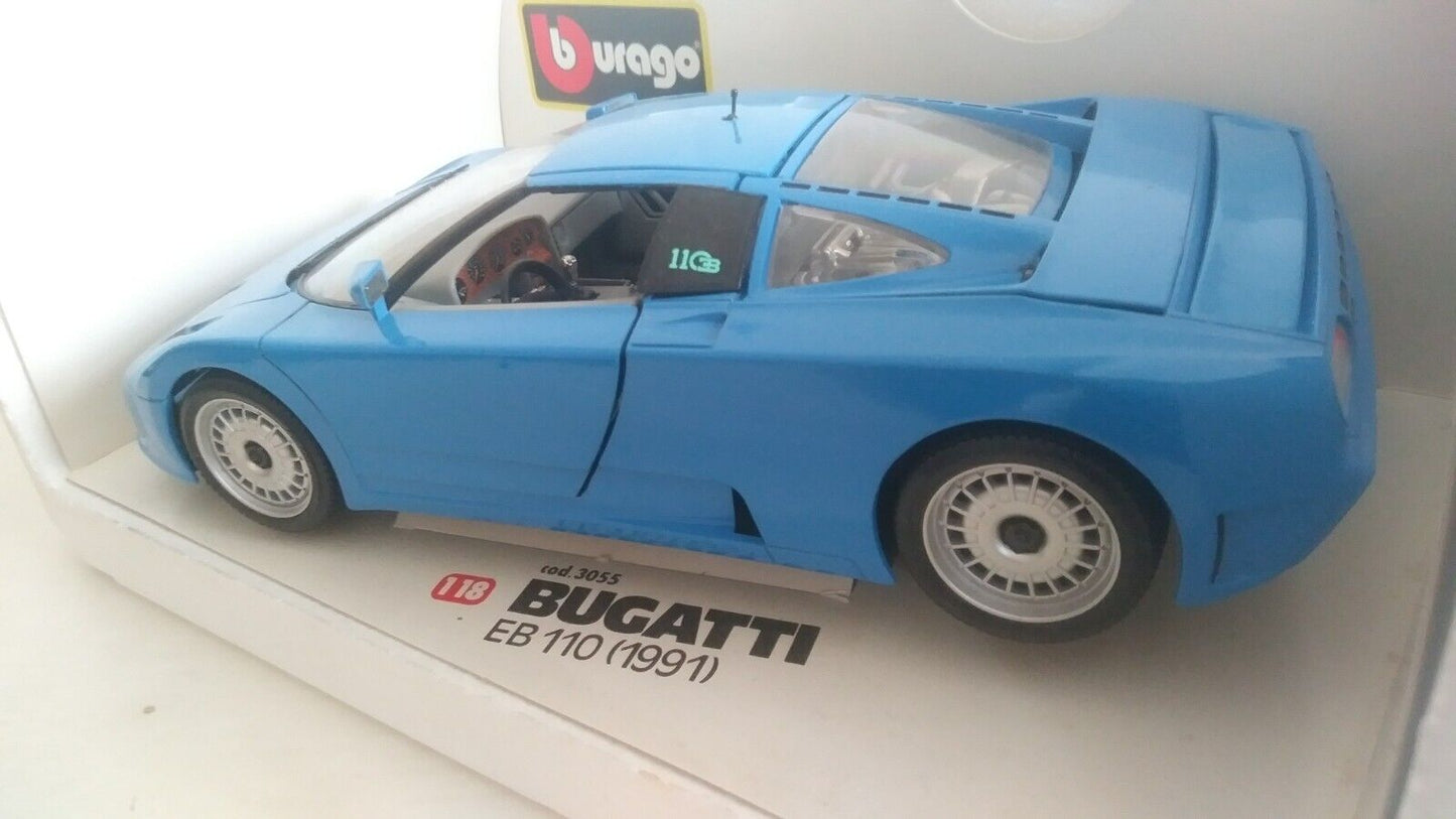 BUGATTI EB 110 1991 BURAGO SCALA 1/18