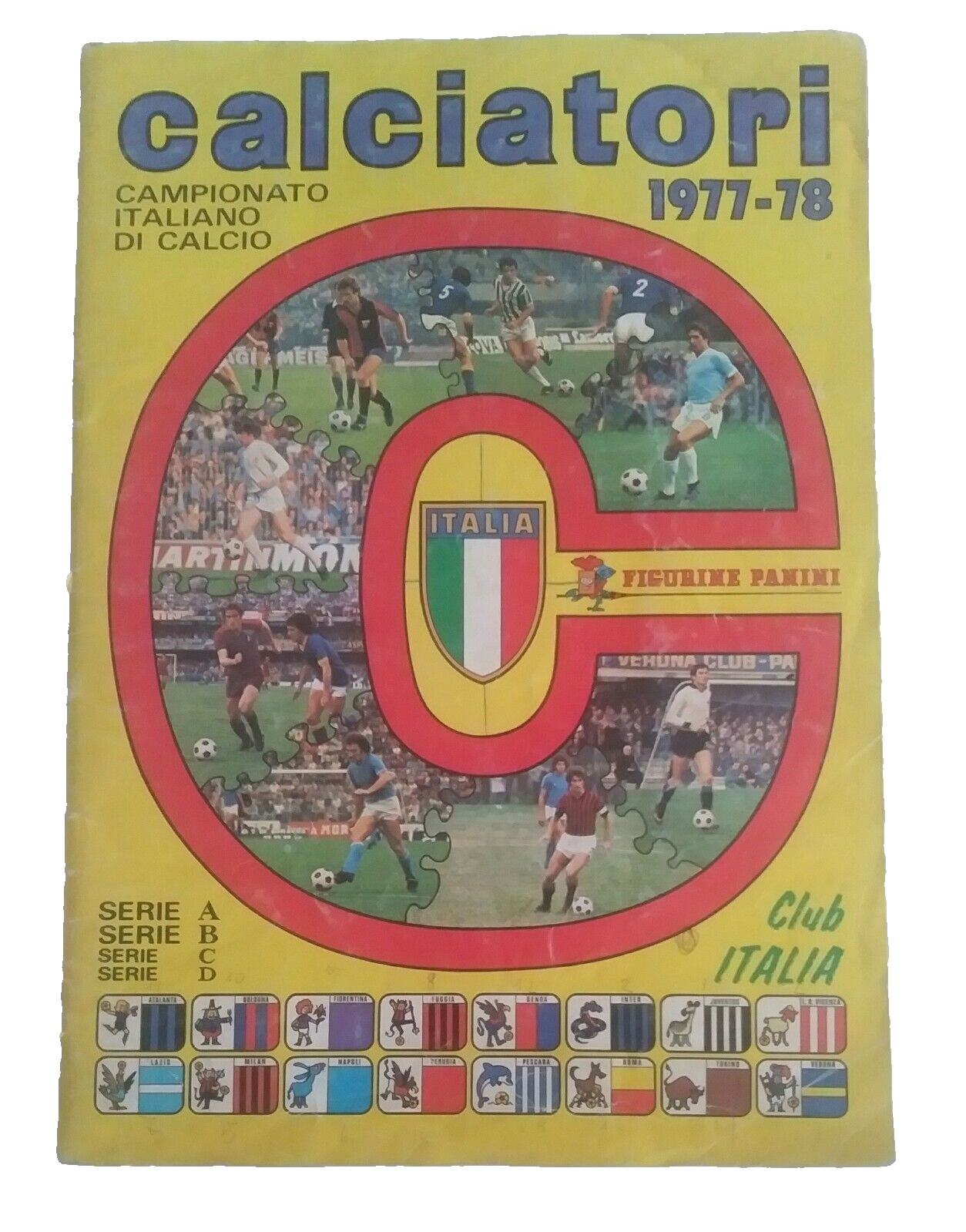 ALBUM CALCIATORI PANINI 1977-78