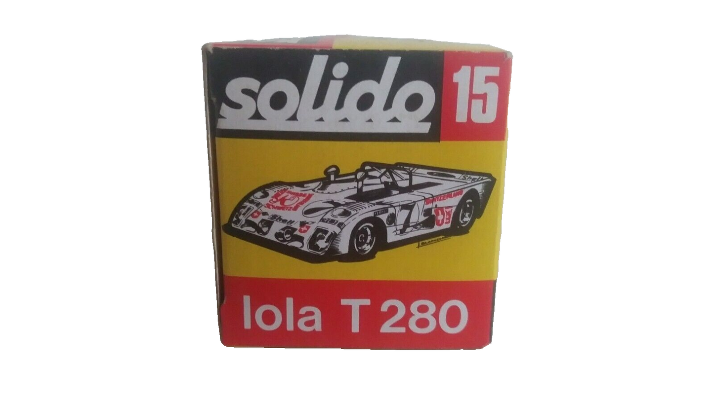 LOLA T280 SOLIDO SCALA 1/43