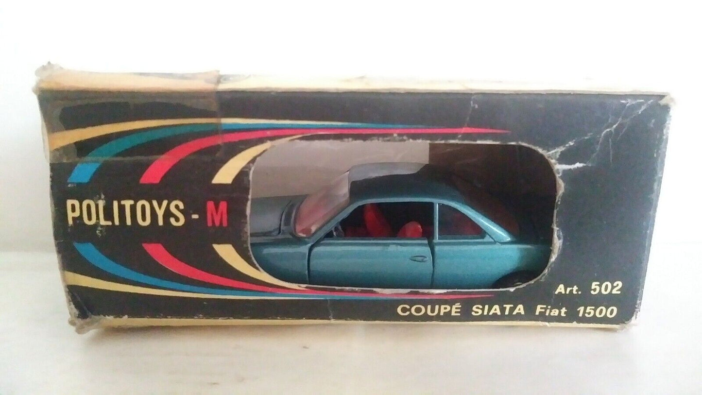 FIAT 1500 COUPE' SIATA POLITOYS-M N 528 SCALA 1/43