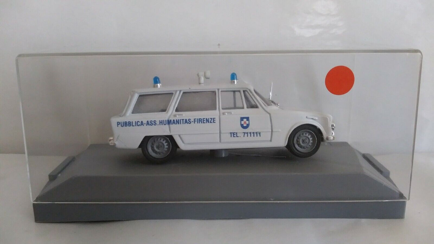 ALFA ROMEO GIULIA SW "PUBBLICA ASSISTENZA FIRENZE" PROGETTO K 1/43