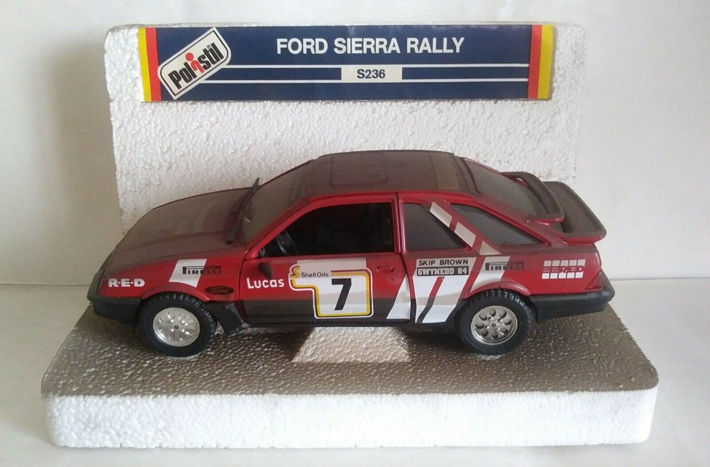 FORD SIERRA RALLY POLISTIL SCALA 1/25