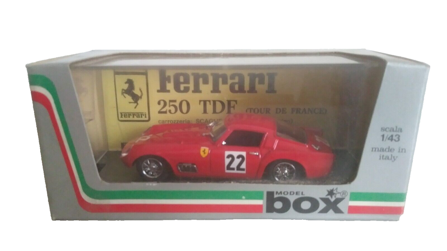 FERRARI 250 TDF 1960  MODEL BOX SCALA 1/43