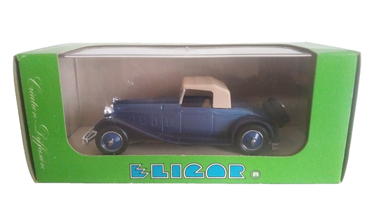 DELAGE D8 CABRIOLET CAPOTE 1934 ELIGOR SCALA 1/43