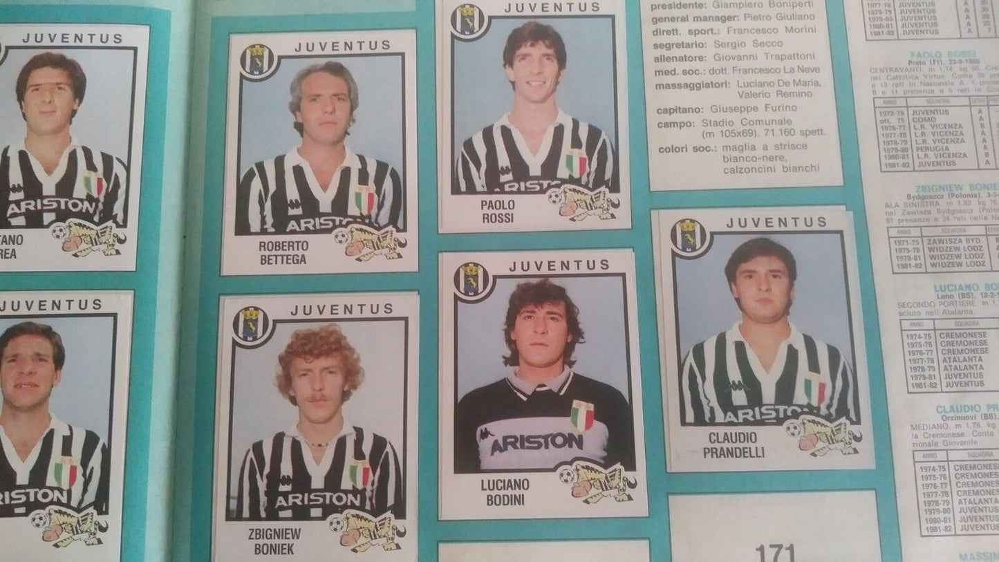 ALBUM CALCIATORI PANINI 1982-83