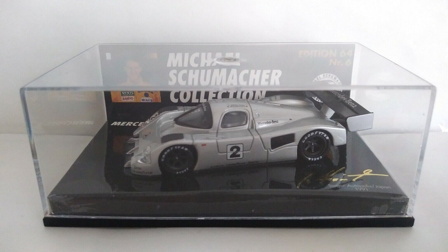 MICHAEL SCHUMACHER COLLECTION MINICHAMPS 1:64 SCEGLI DAL MENU A TENDINA