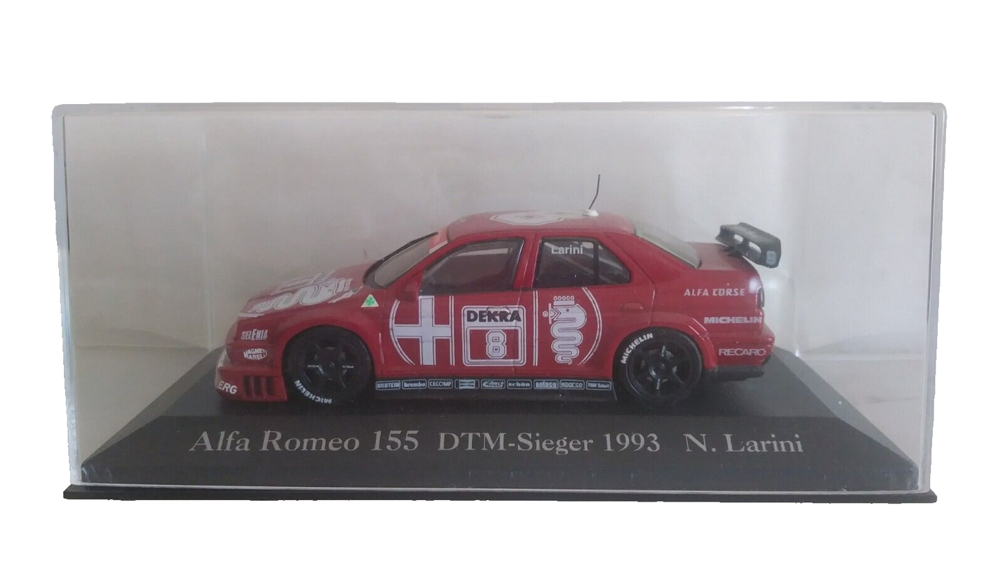 ALFA ROMEO 155 DTM-SIEGER 1993 (N. LARINI) MINICHAMPS SCALA 1/43