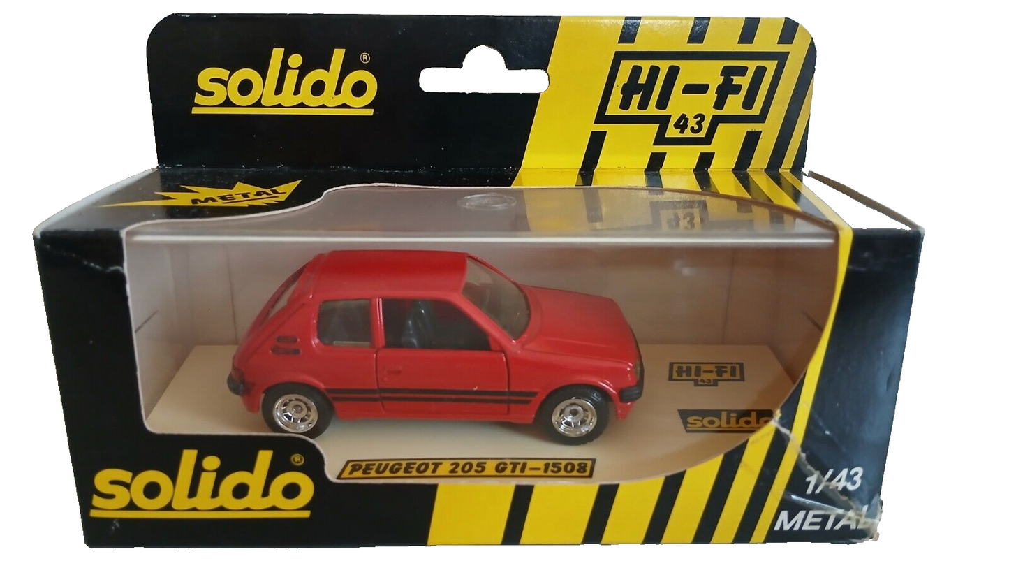 PEUGEOT 205 GTI - 1508 SOLIDO 1/43