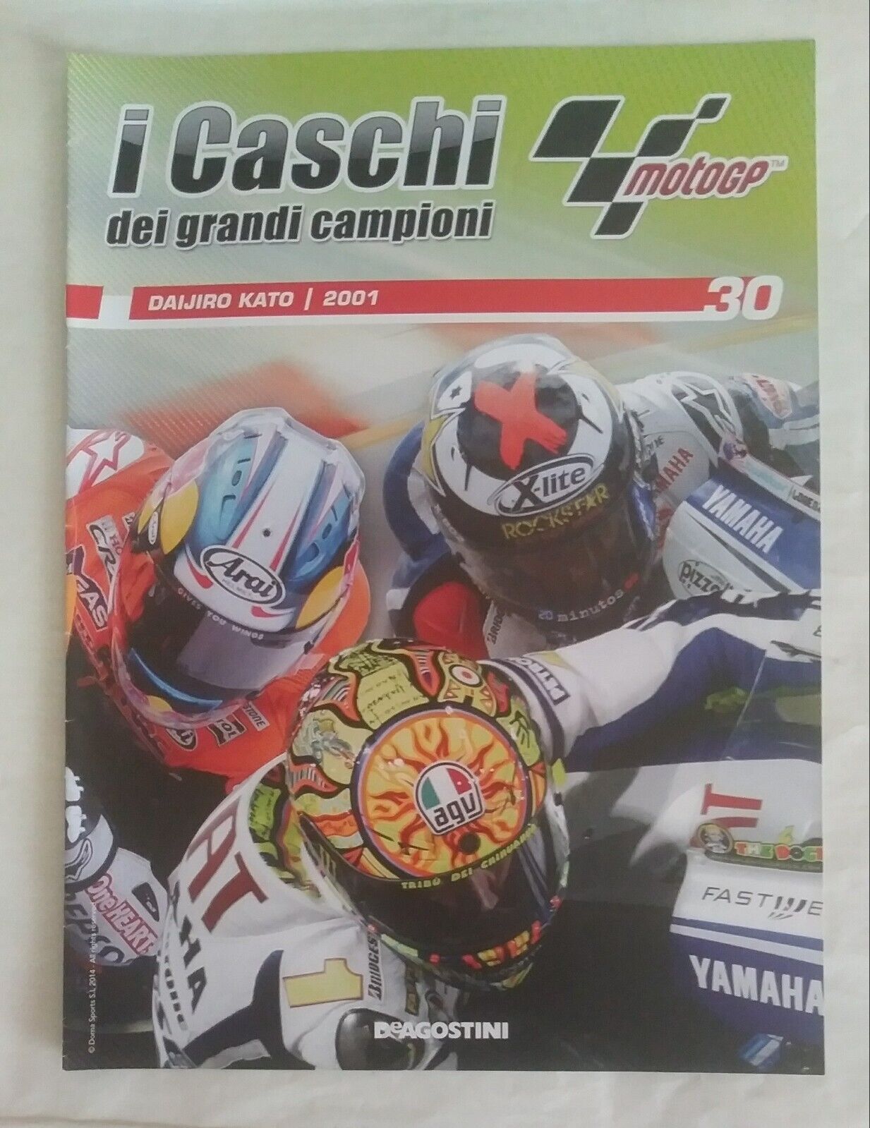 CASCHI MOTO GP FASCICOLI SCEGLI DAL MENU A TENDINA