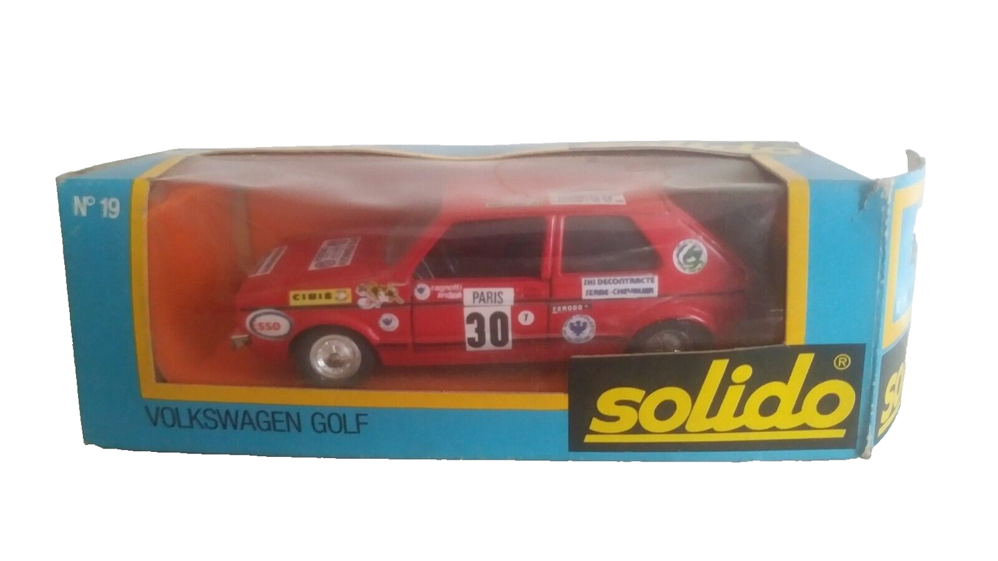 VOLKSWAGEN GOLF SOLIDO SCALA 1/43