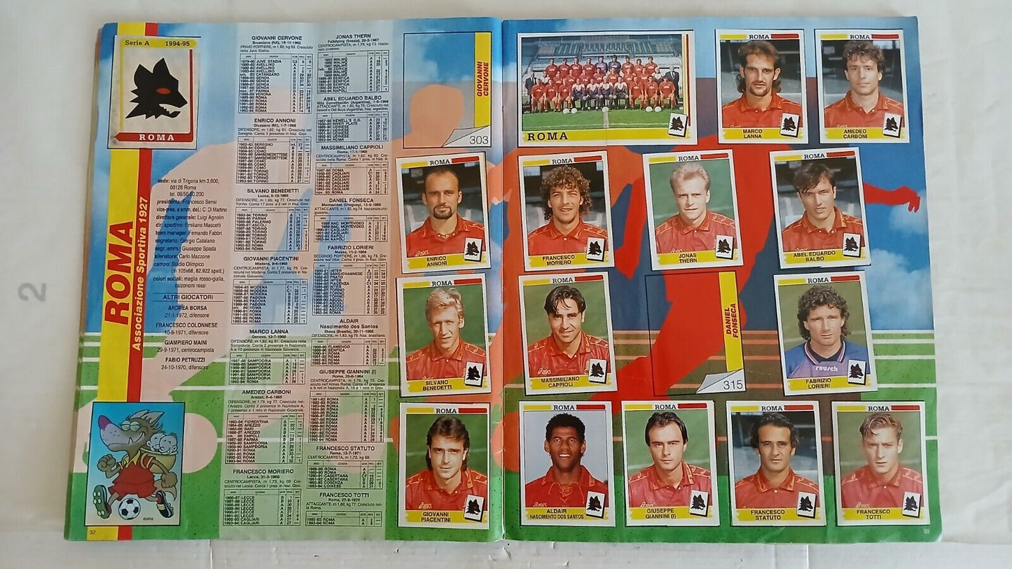 ALBUM CALCIATORI PANINI 1994-95