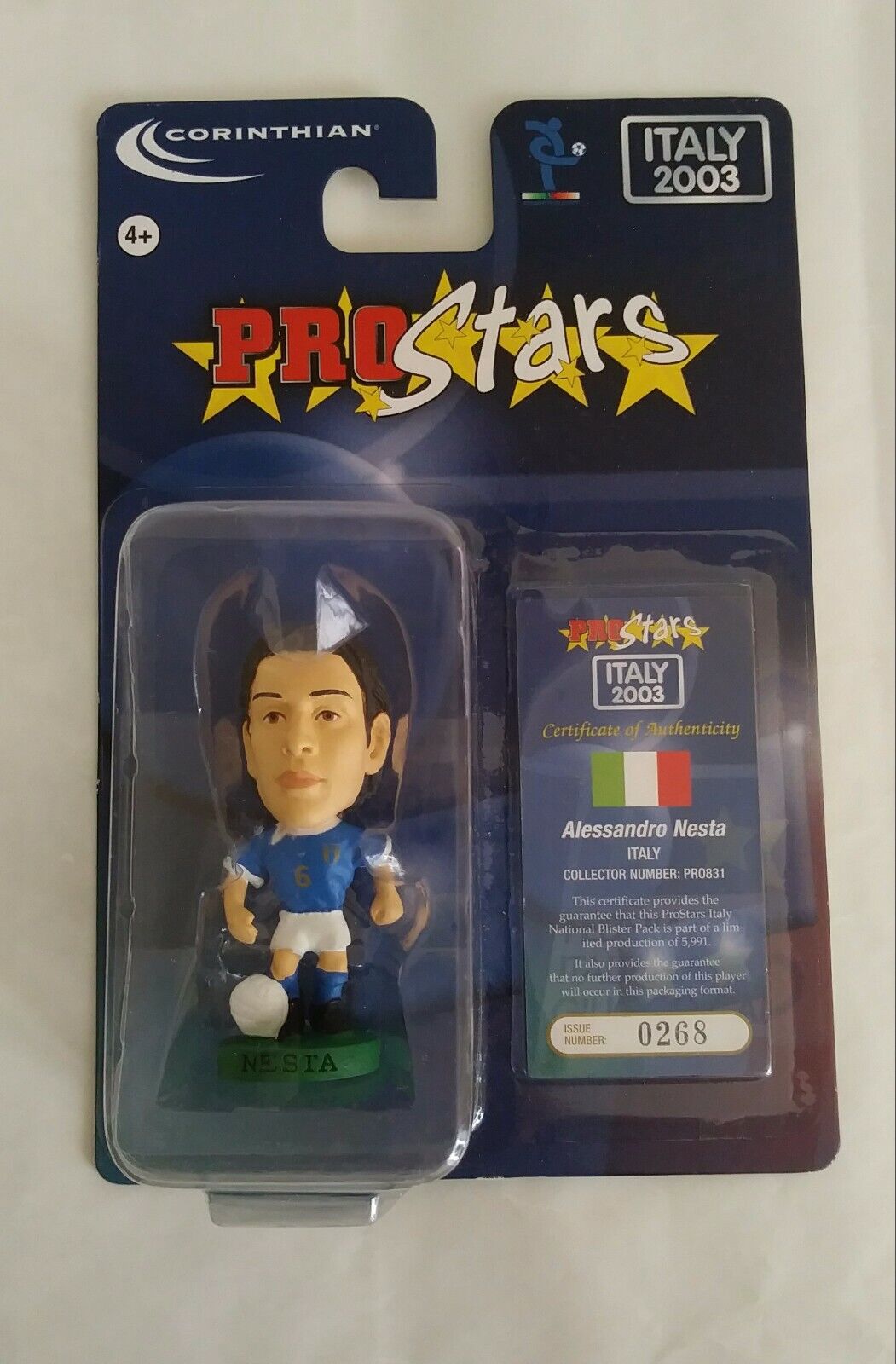 CORINTHIAN PROSTARS-SUPERSTARS SCEGLI LE ACTION FIGURES DAL MENU A TENDINA