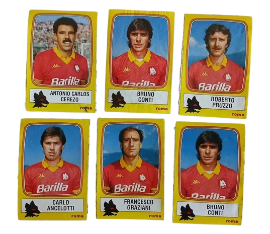 LOTTO 606 FIGURINE CALCIATORI PANINI 1985-86 DA RECUPERO