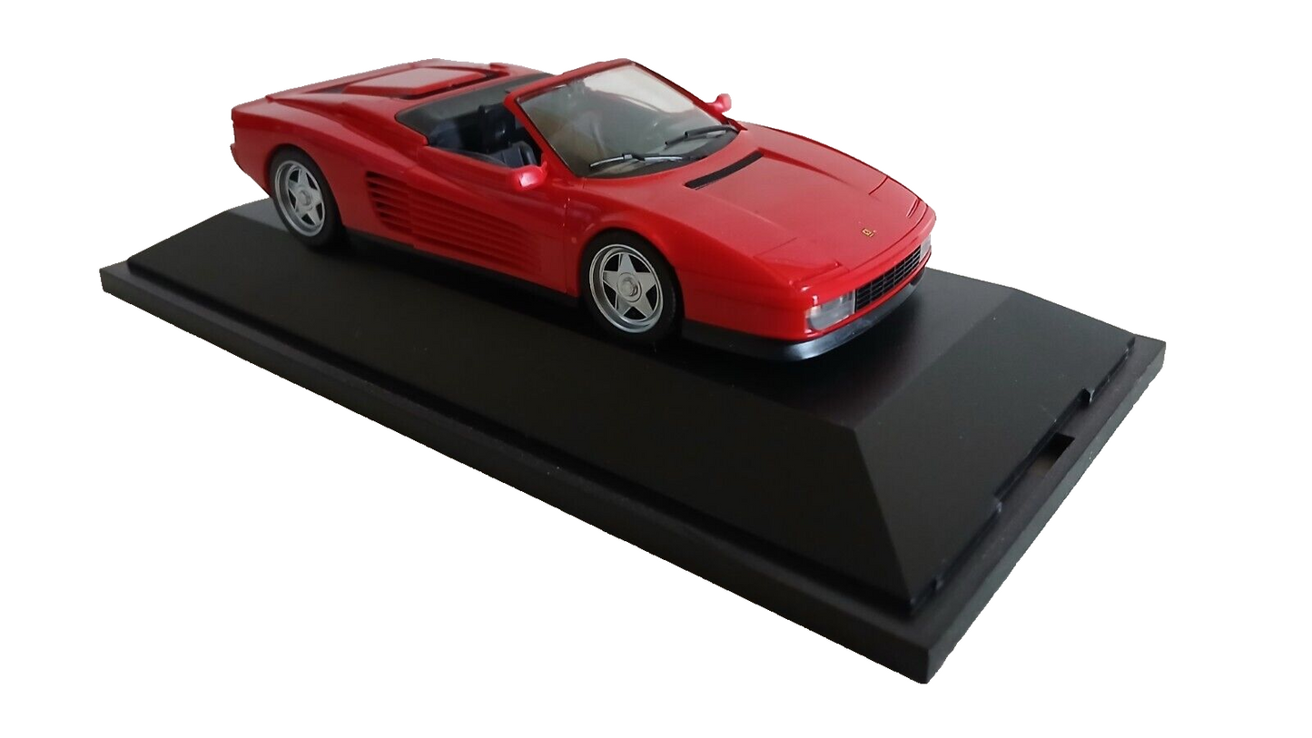 FERRARI TESTAROSSA CABRIO HERPA SCALA 1/43