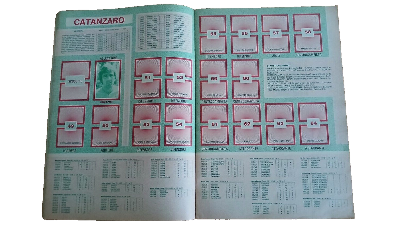 ALBUM CALCIOFLASH '83 EDIS LAMPO MIRA