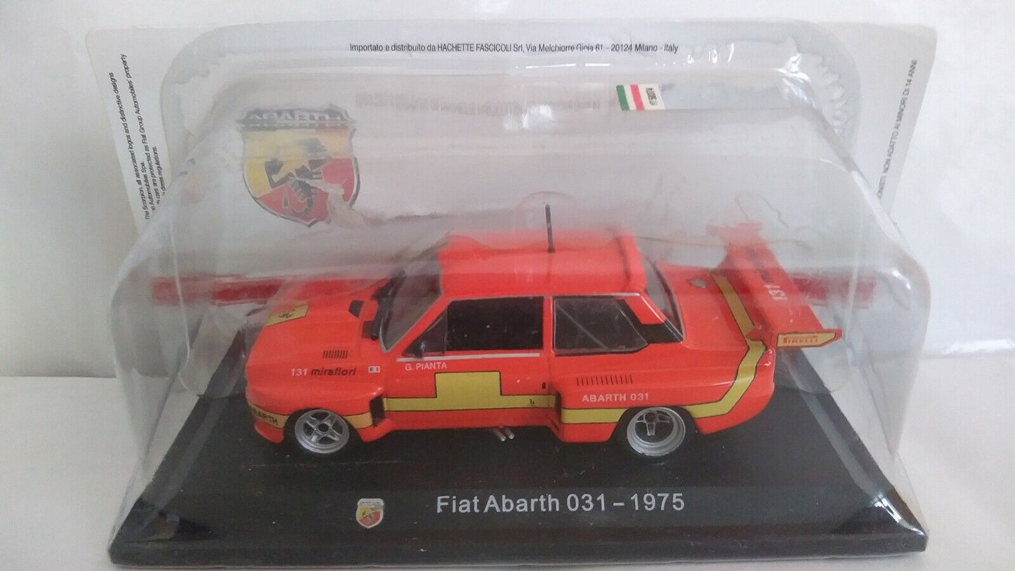 ABARTH COLLECTION 1:43 SCEGLI DAL MENU A TENDINA