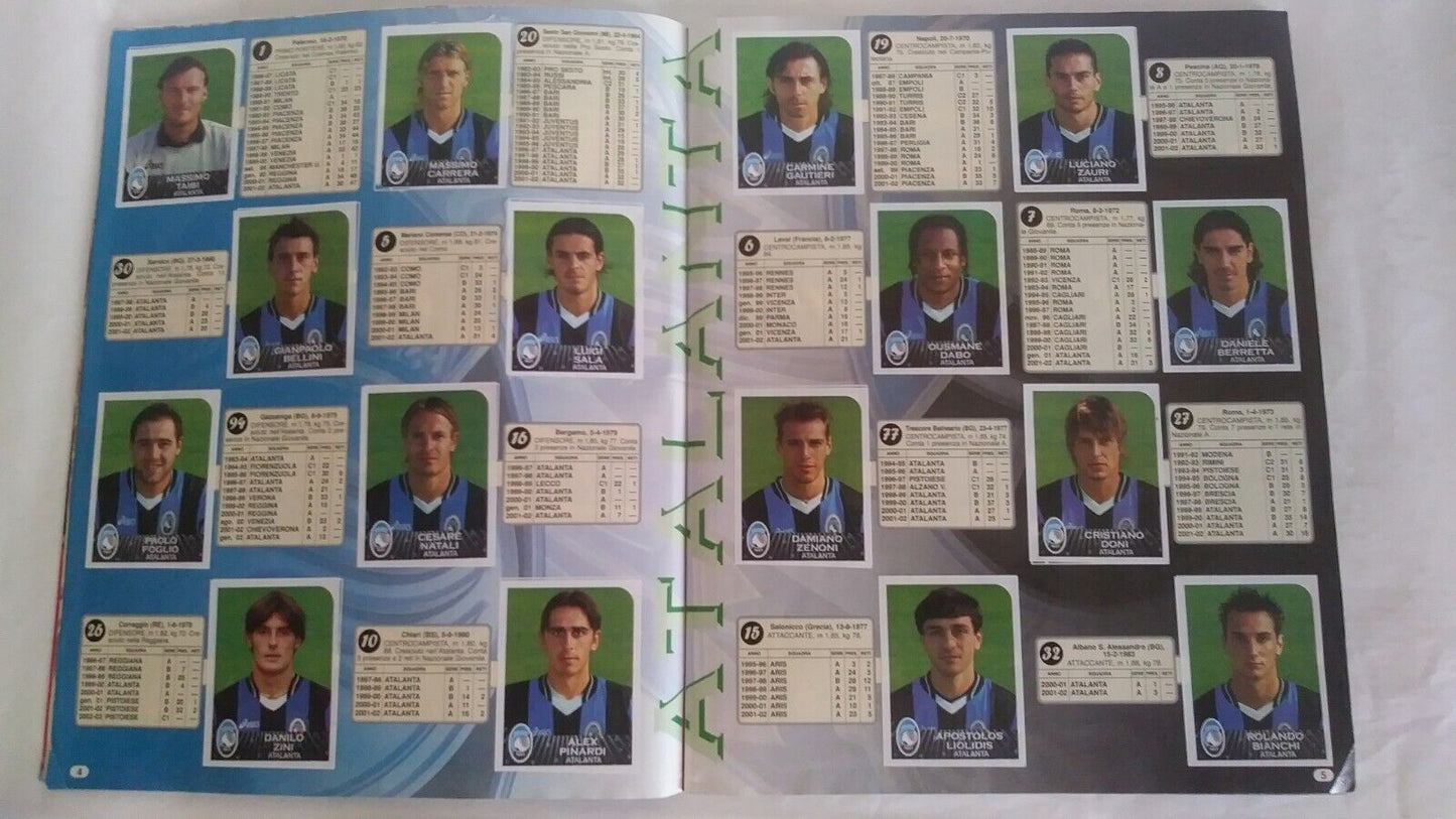 ALBUM CALCIATORI PANINI 2002-03 DA RECUPERO