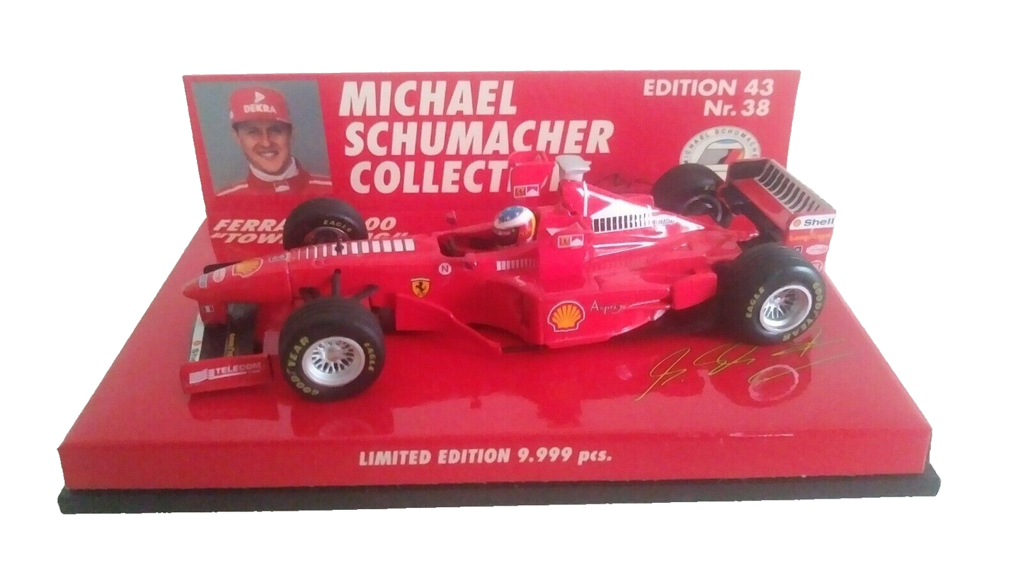 FERRARI F 300 "TOWER WING" MINICHAMPS SCALA 1/43