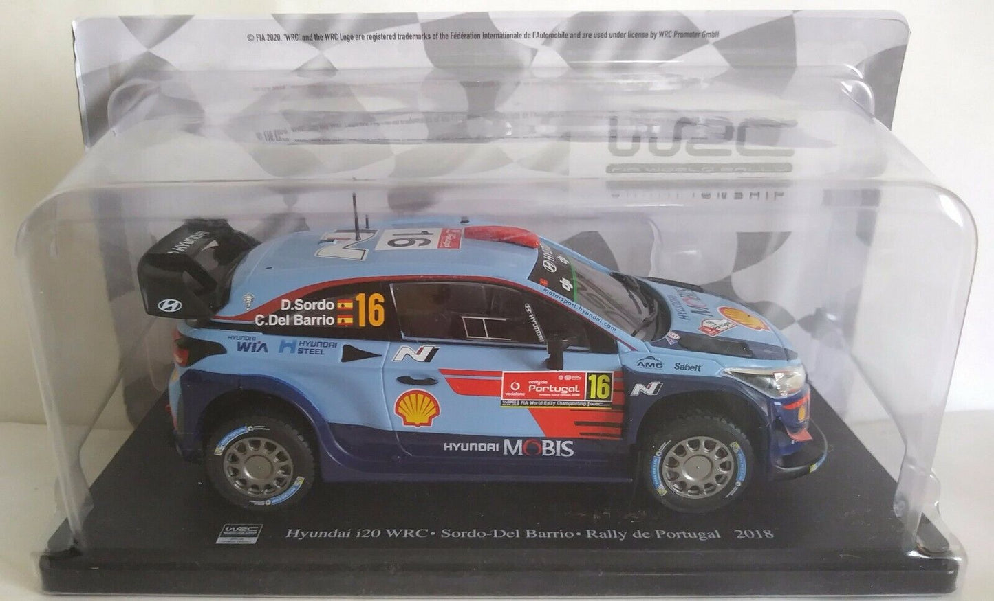 WRC FIA WORLD RALLY CHAMPIONSHIP 1:24 SCEGLI DAL MENU A TENDINA