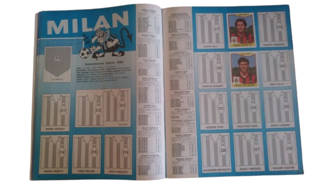 ALBUM CALCIATORI PANINI 1990-91