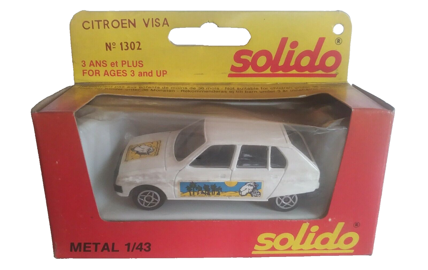 CITROEN VISA SOLIDO SCALA 1/43