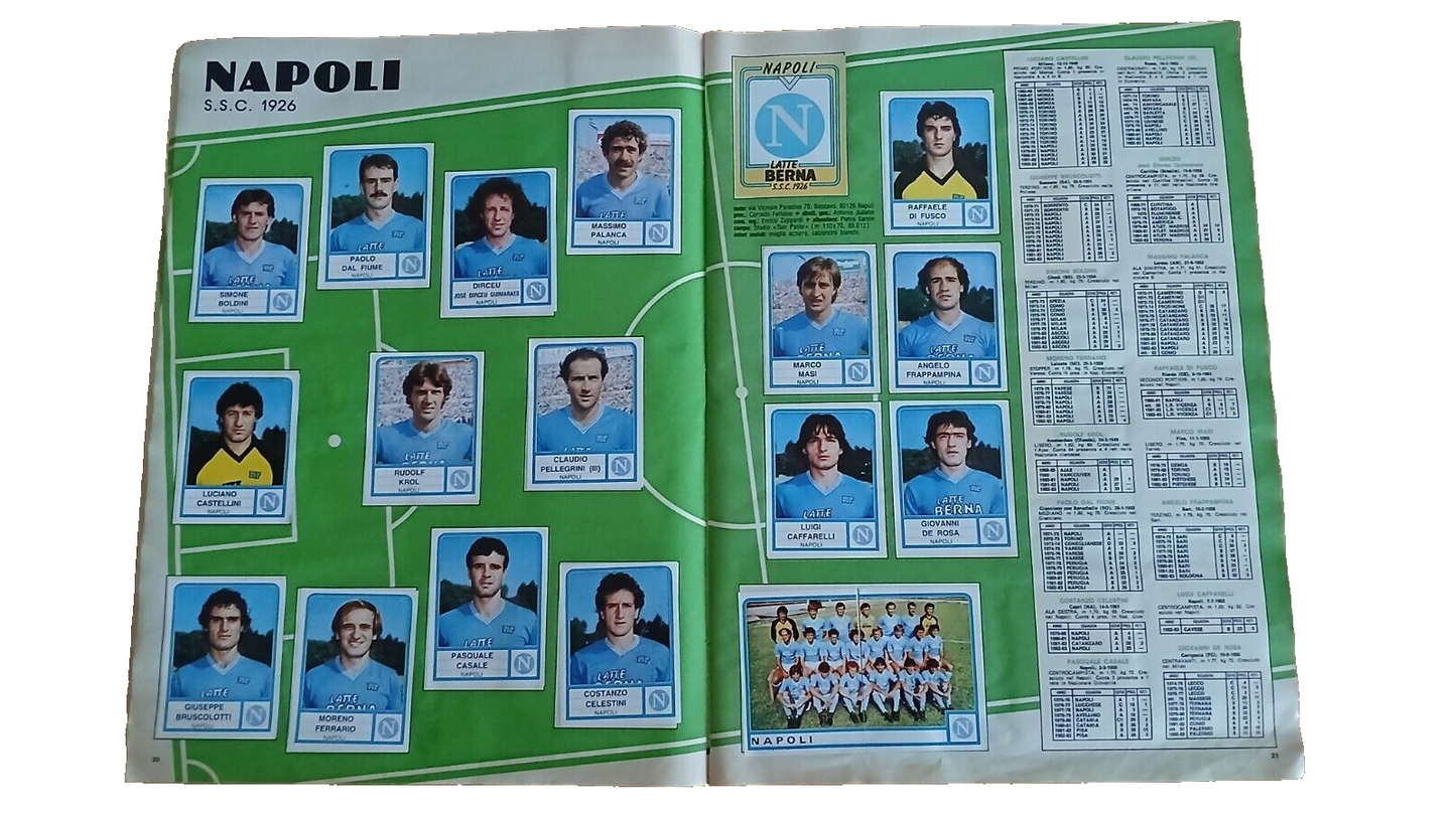 ALBUM CALCIATORI PANINI 1983-84