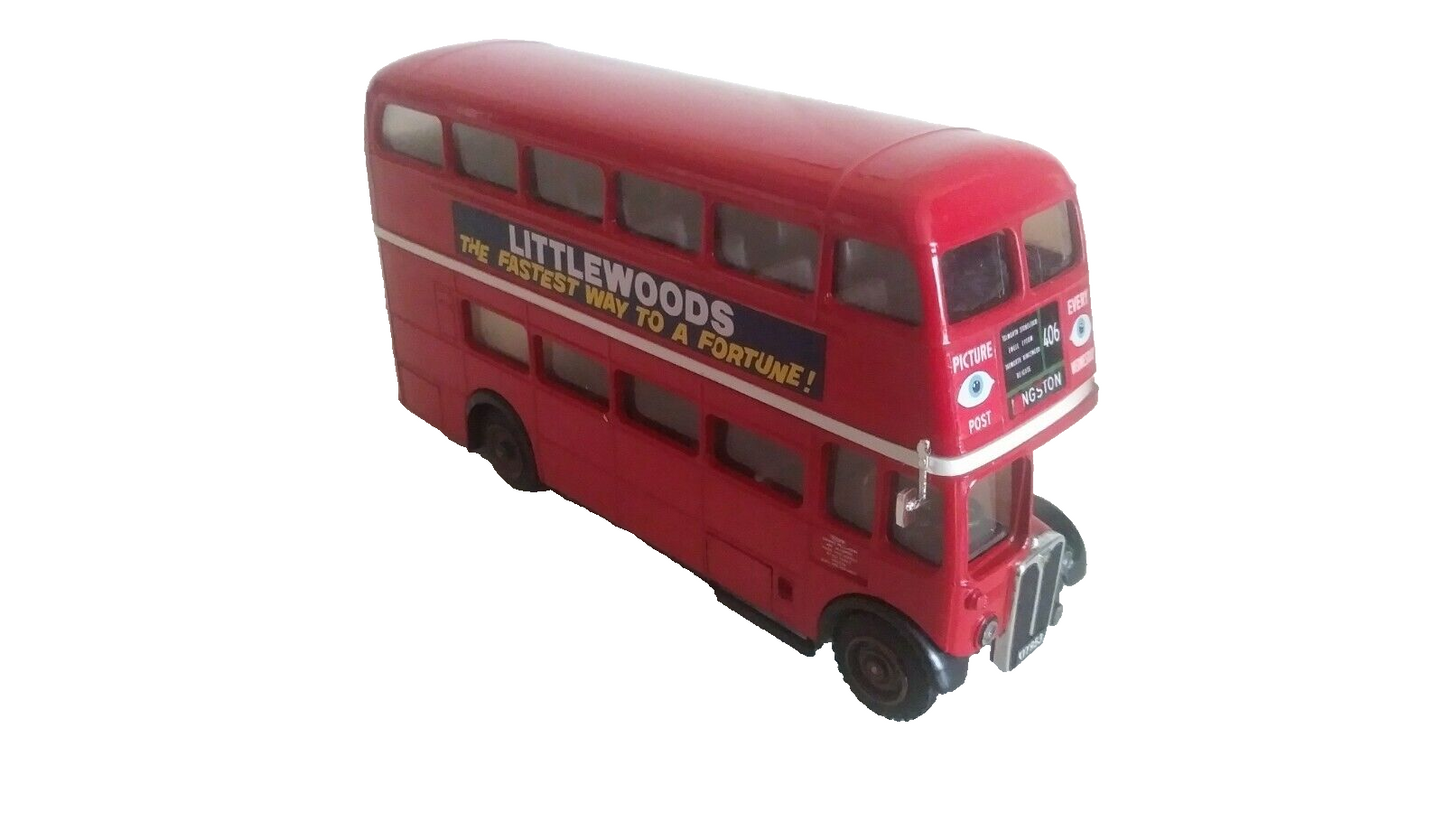 BUS LONDONIEN DOUBLE DECKER SOLIDO SCALA 1/50