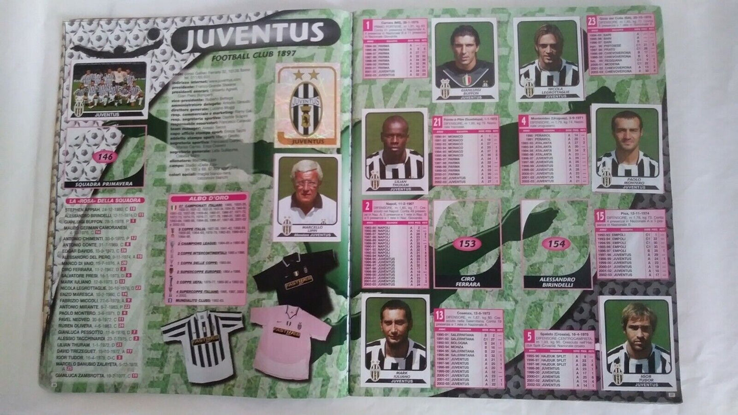 ALBUM CALCIATORI PANINI 2003-2004