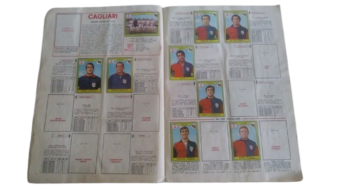 ALBUM CALCIATORI PANINI 1968-69