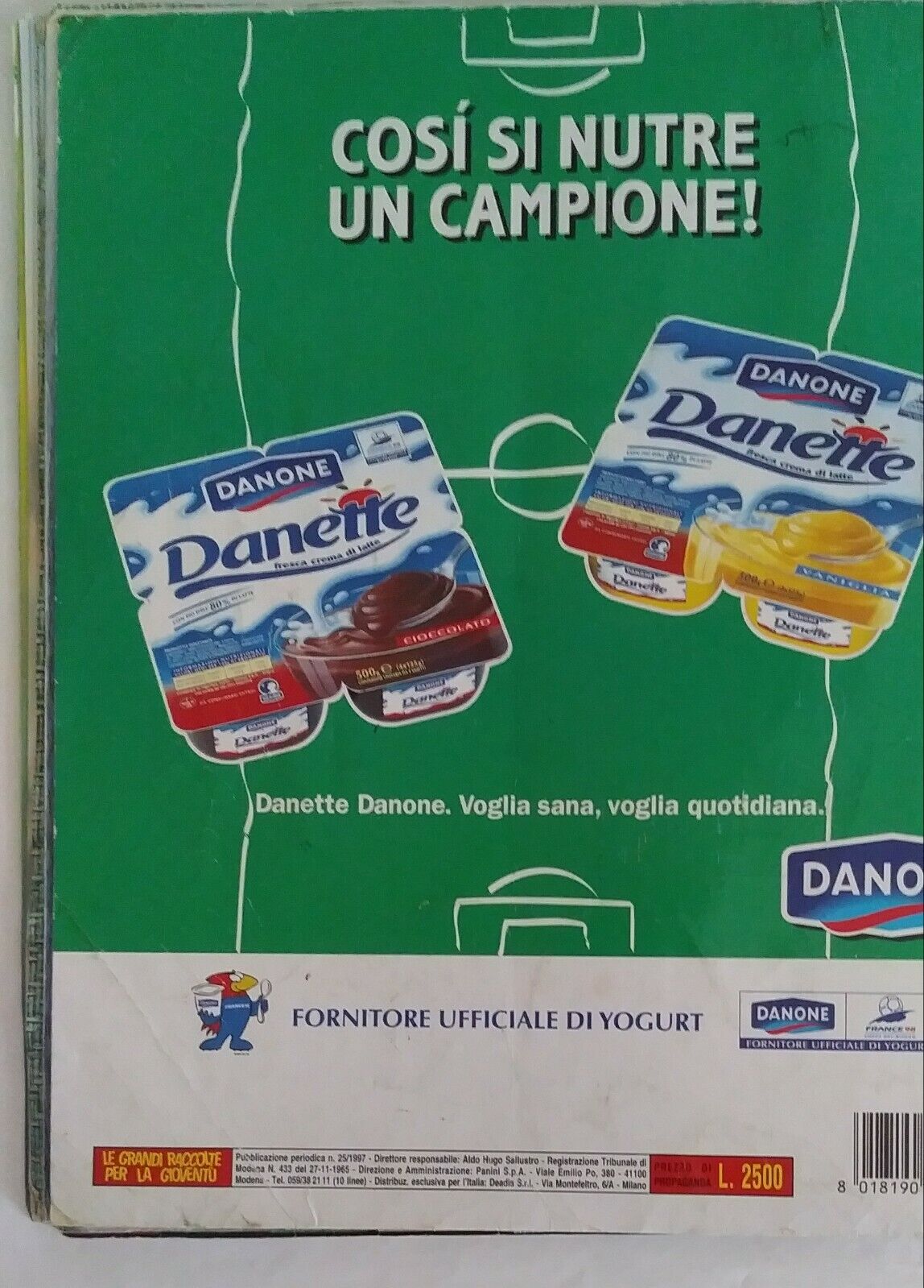 ALBUM CALCIATORI PANINI 1997-98 DA RECUPERO