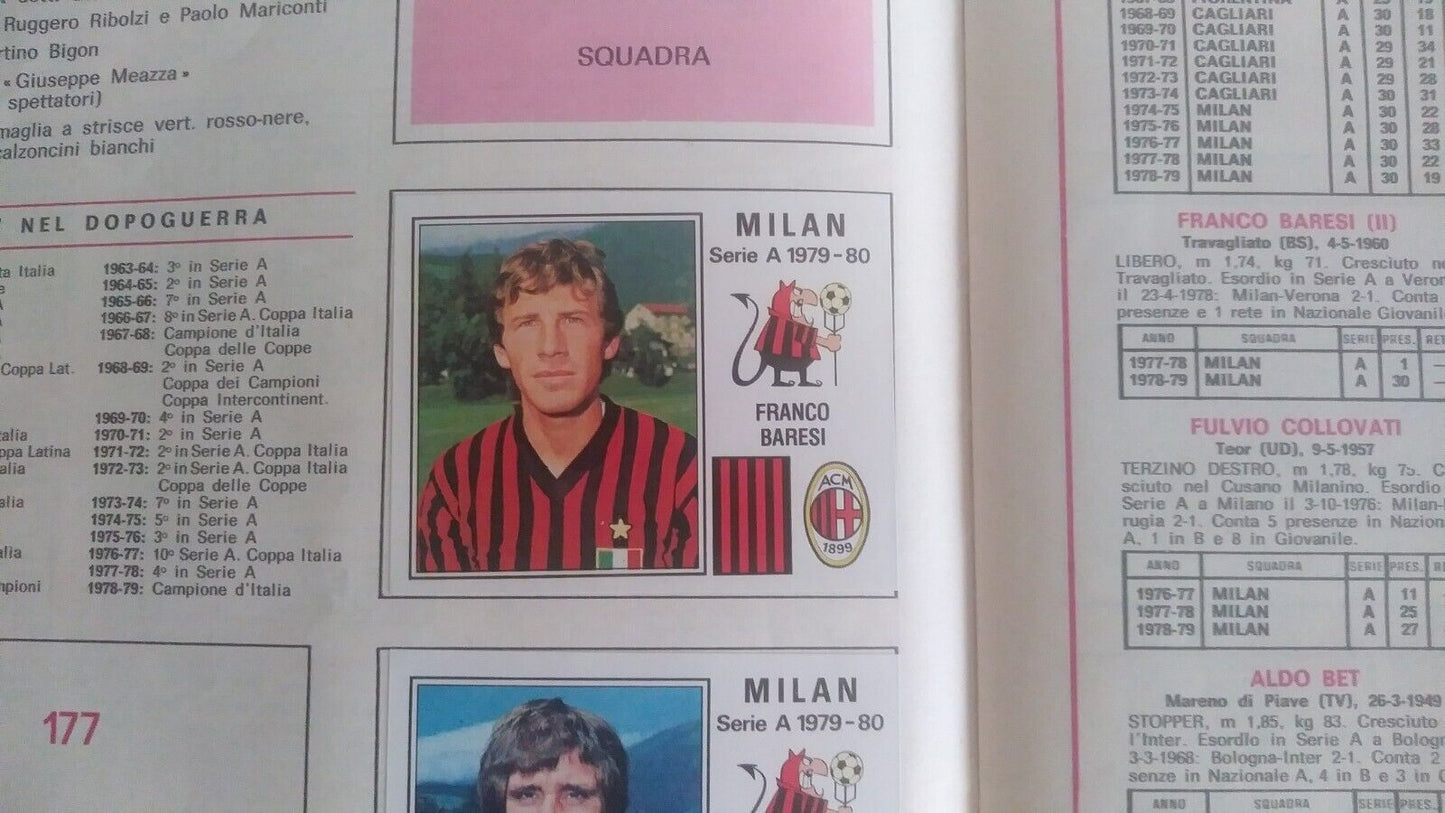 ALBUM CALCIATORI PANINI 1979-80