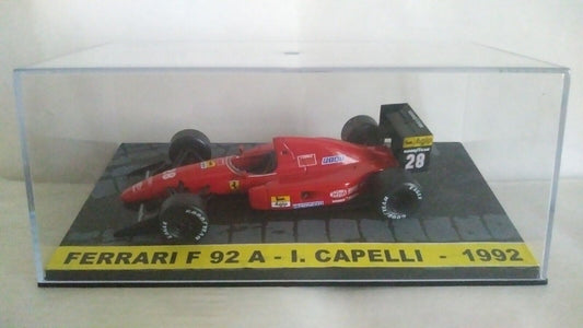 FERRARI F92 A - 1992 IVAN CAPELLI SCALA 1/43