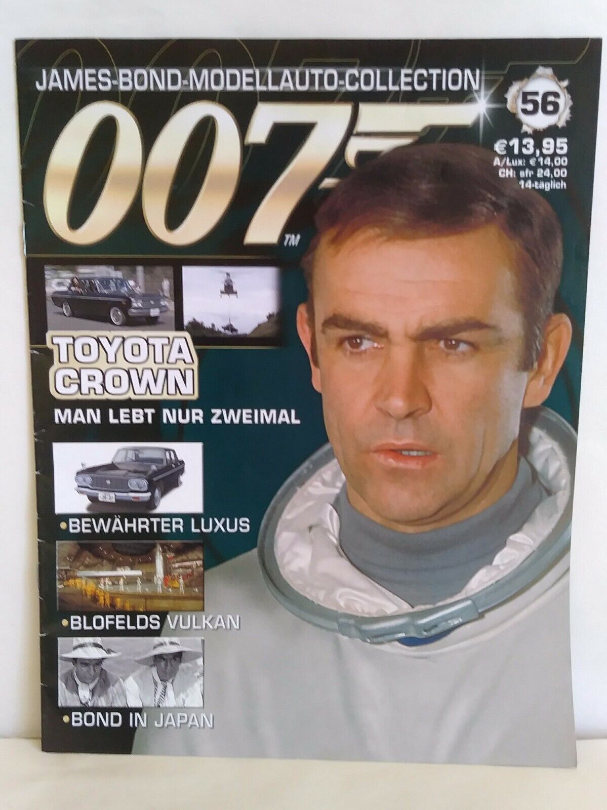 JAMES BOND COLLECTION FASCICOLI SCEGLI DAL MENU A TENDINA