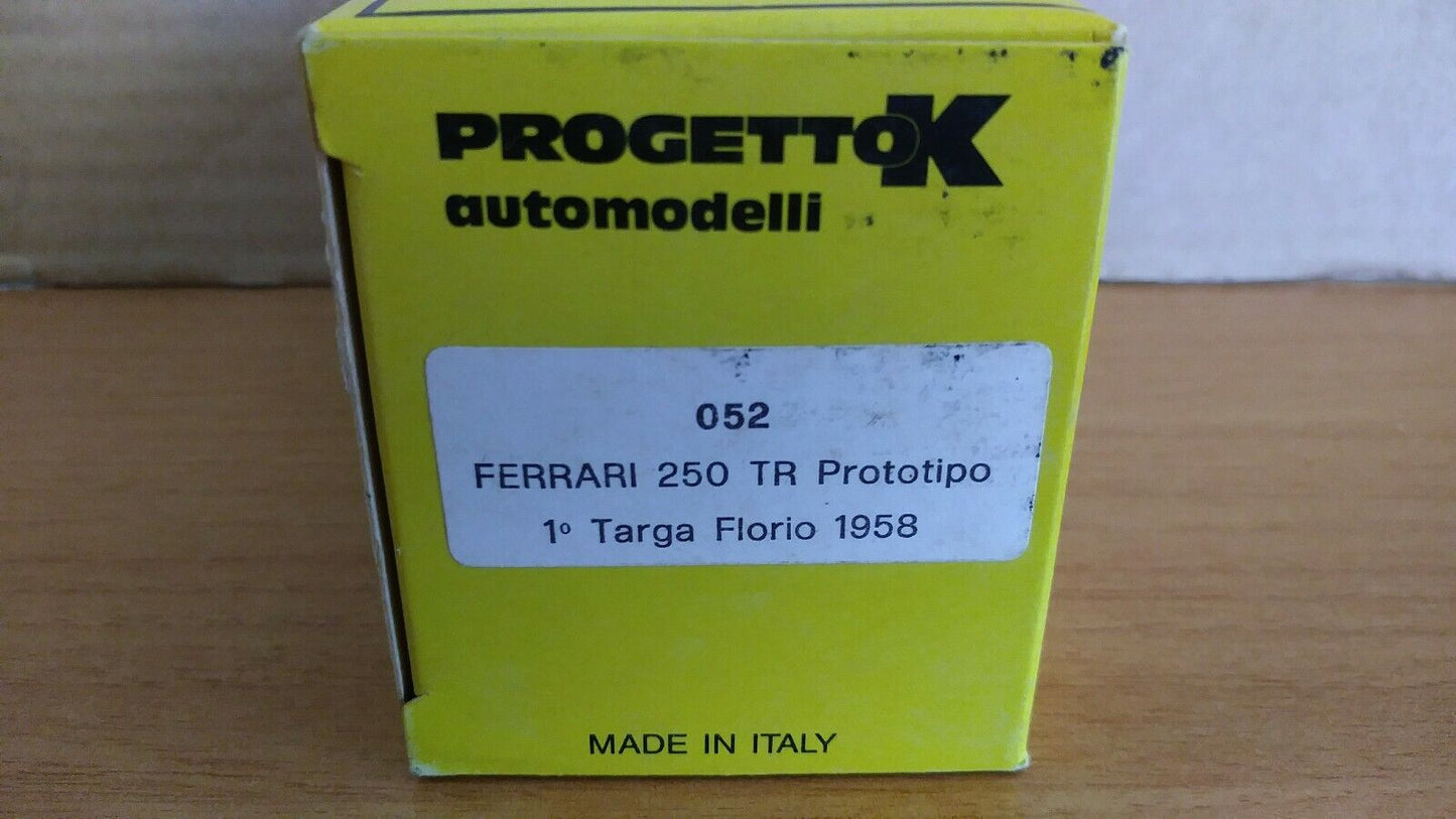 FERRARI 250 TR PROTOTIPO PROGETTO K 1/43 (LEGGERE BENE)