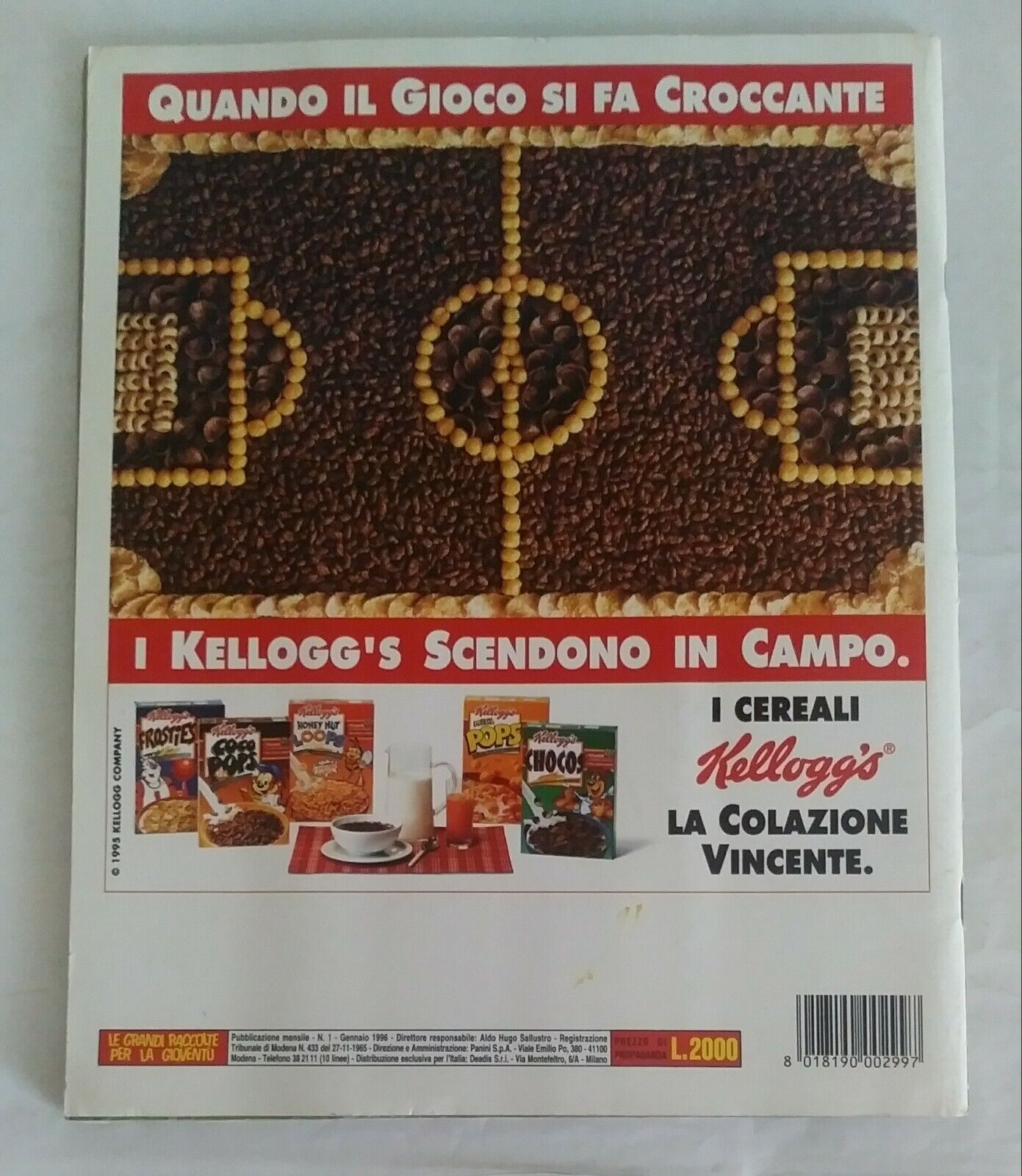 ALBUM CALCIATORI PANINI 1995-96