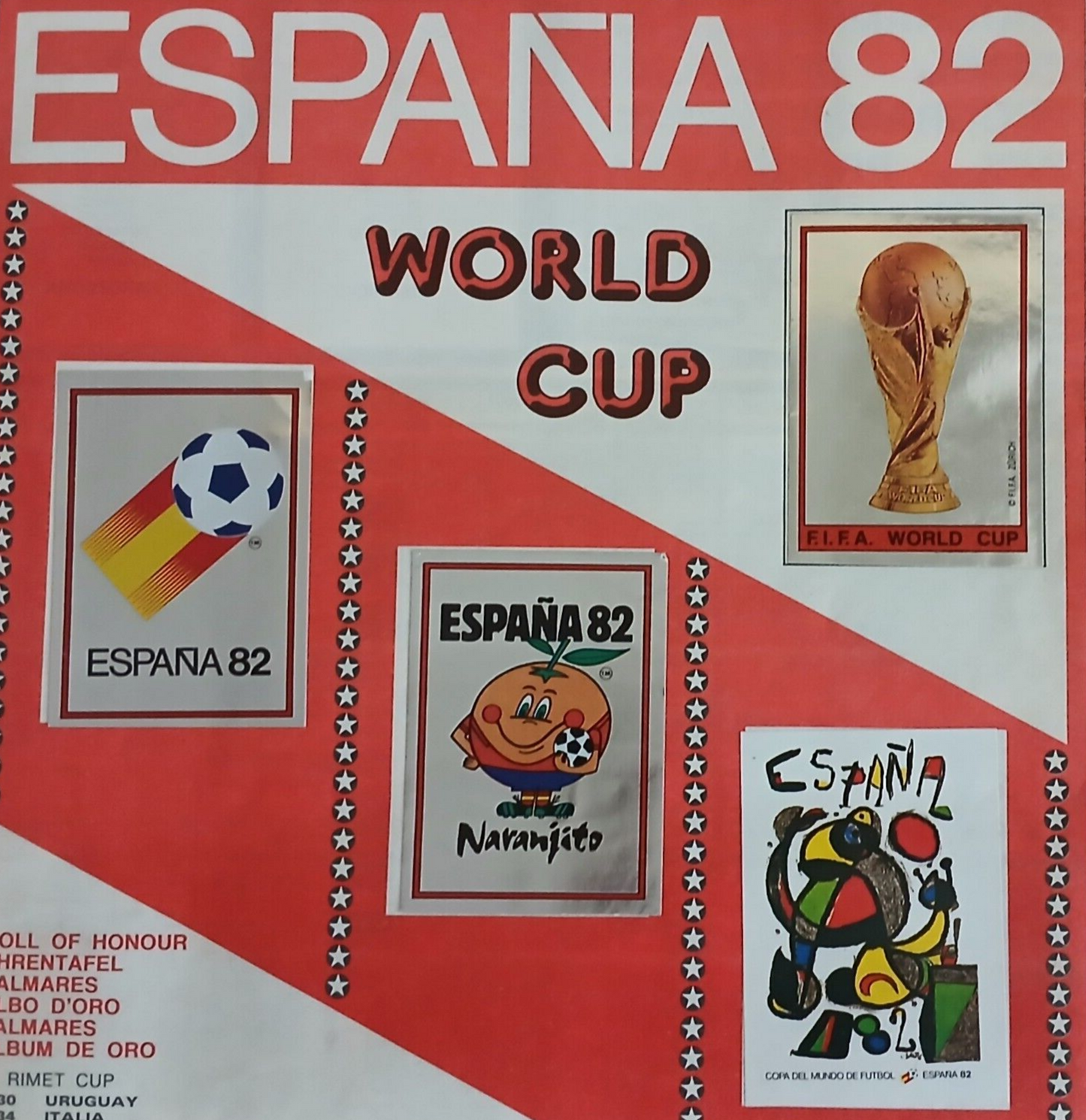 ALBUM CALCIATORI PANINI WORLD CUP ESPANA 82