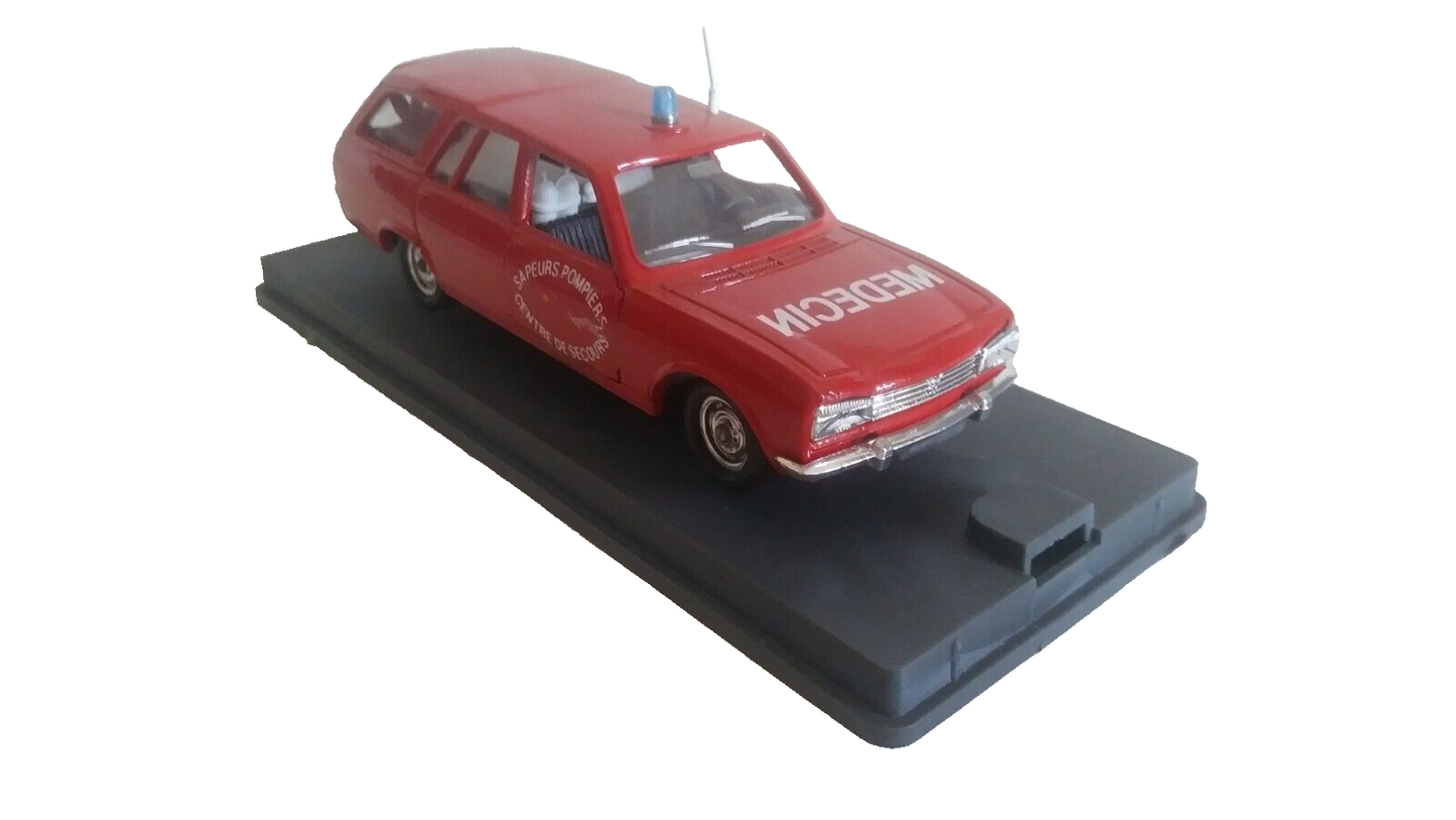 PEUGEOT 504 "POMPIERS" VEREM 1/43