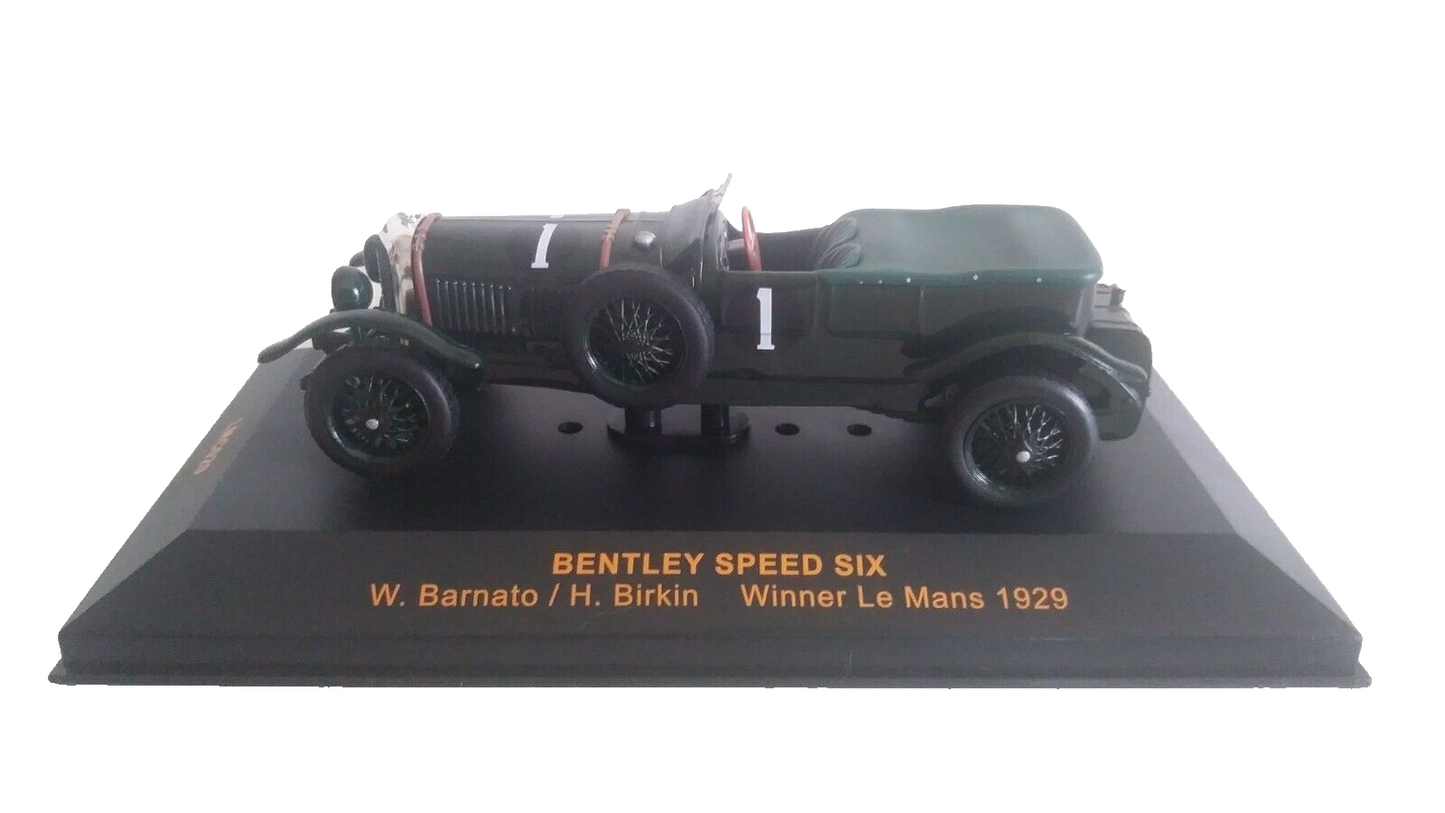 BENTLEY SPEED SIX WINNER LE MANS 1929 IXO SCALA 1/43