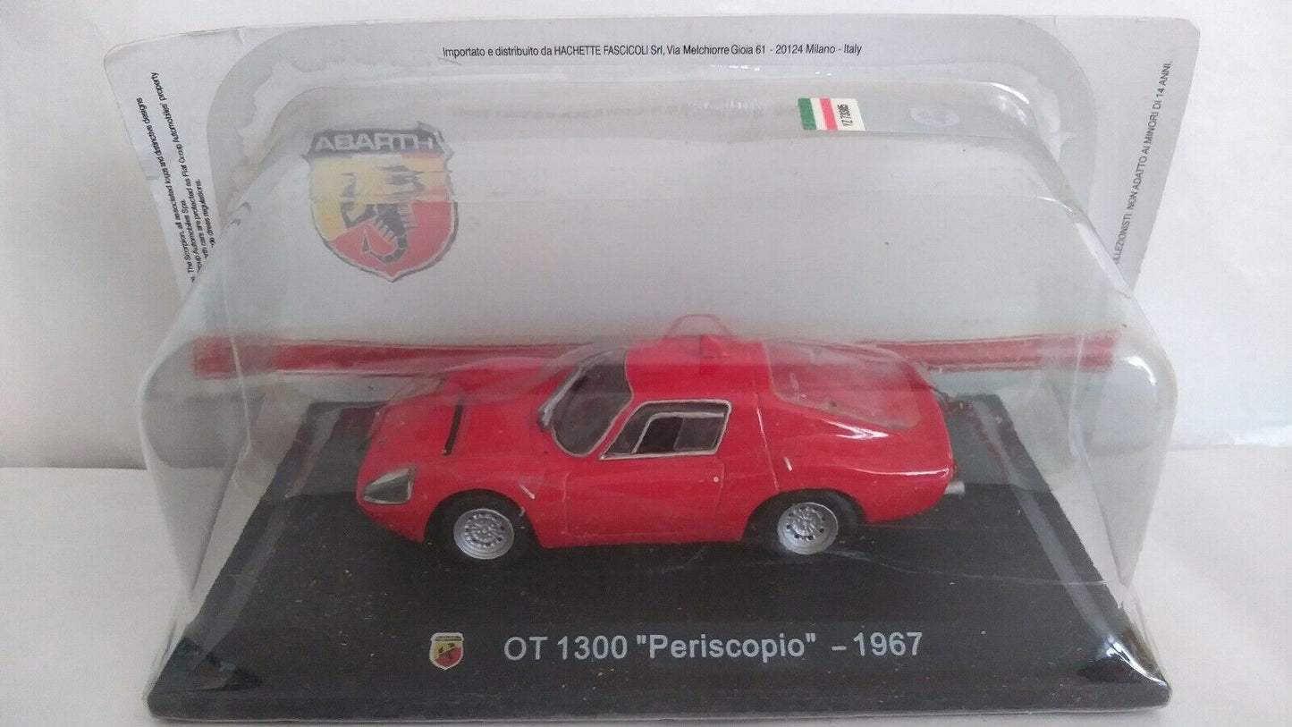 ABARTH COLLECTION 1:43 SCEGLI DAL MENU A TENDINA