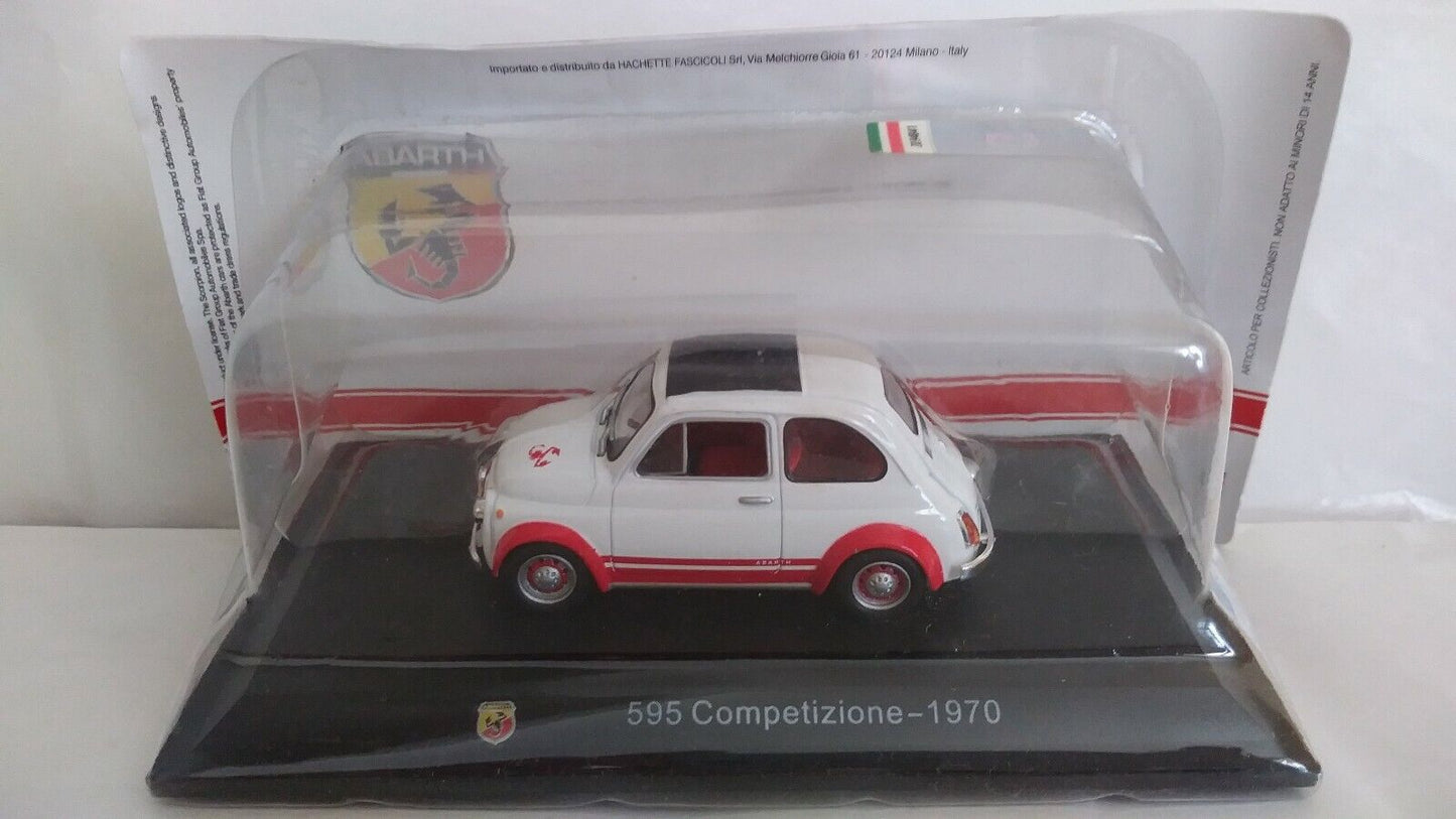 ABARTH COLLECTION 1:43 SCEGLI DAL MENU A TENDINA