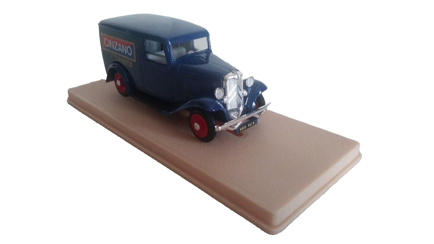 CITROEN 500 KG ELIGOR CAMIONNETTE "CINZANO" 1934 SCALA 1/43