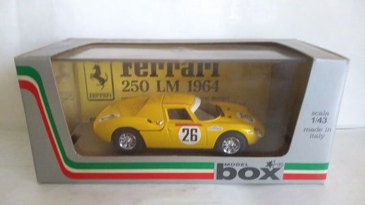 FERRARI 250 LM 1964 MODEL BOX SCALA 1/43