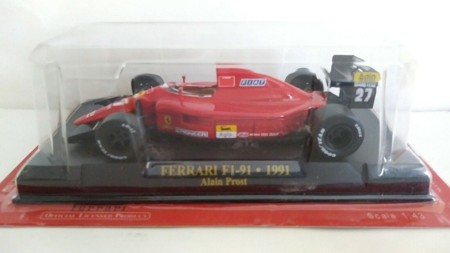 FERRARI F1 COLLECTION SCEGLI DAL MENU A TENDINA