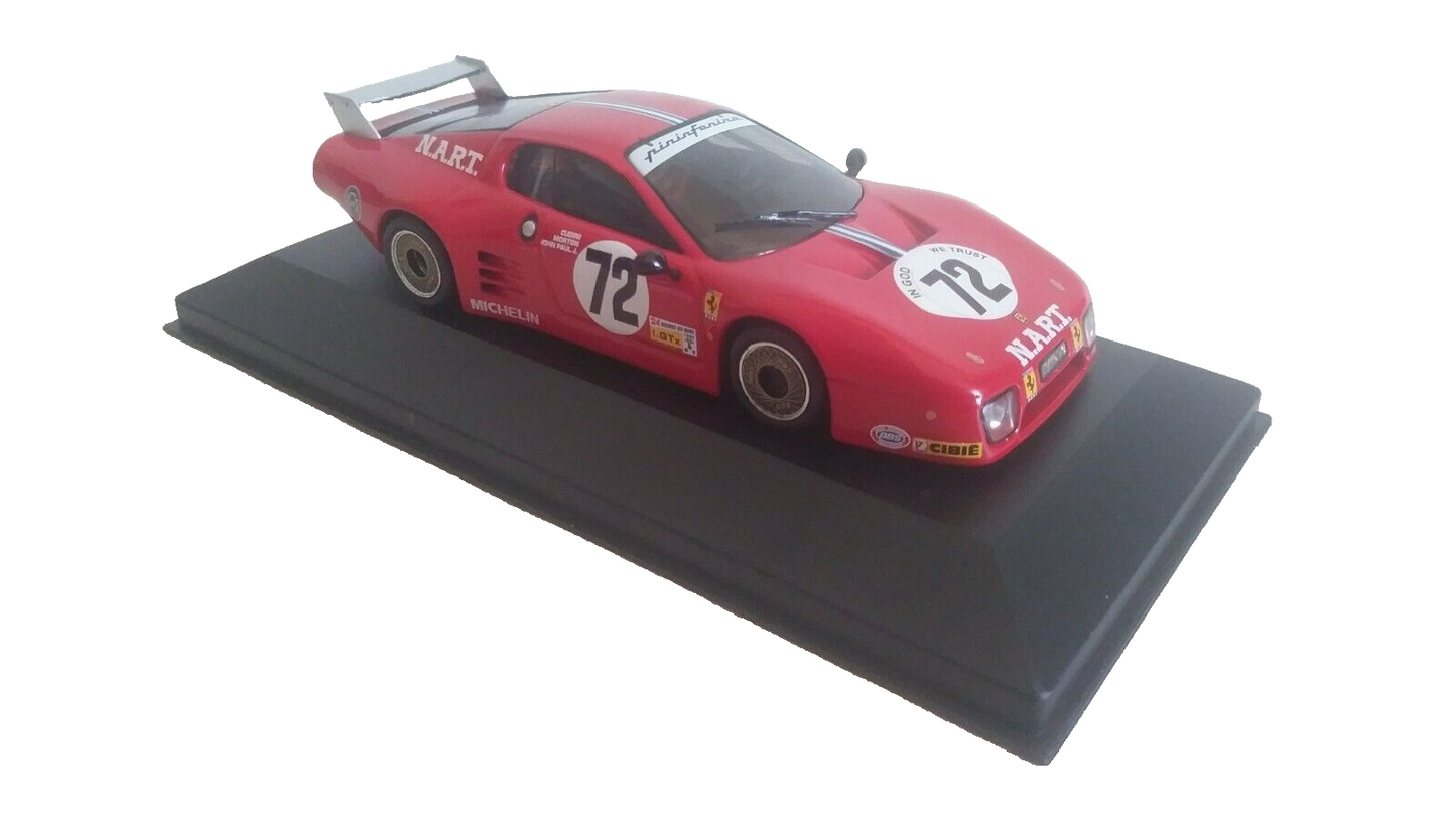 FERRARI BB512 #72 LE MANS 1982 IXO SCALA 1/43